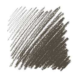 Conté à Paris Sketching Pencil - Carbon, 2B, swatch