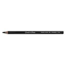 Conté à Paris Sketching Pencils - Single Pierre Noire pencil shown horizontally