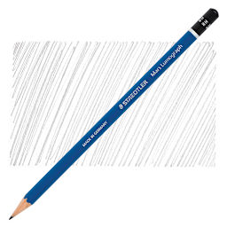 Staedtler Lumograph Drawing and Sketching Pencil  - 8H pencil and swatch