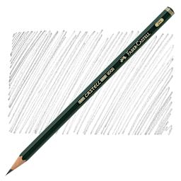 Faber-Castell 9000 Pencil - Graphite, 2H pencil and swatch