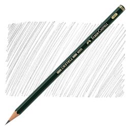 Faber-Castell 9000 Pencil - Graphite, 4H pencil and swatch