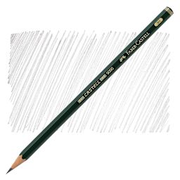 Faber-Castell 9000 Pencil - Graphite, 3H pencil and swatch