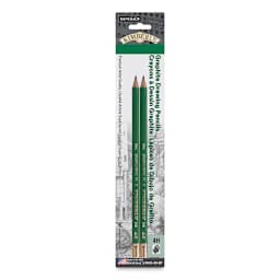 General's Kimberly Graphite Pencil - 4H, Pkg of 2, front of the packaging