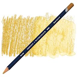 Derwent Watercolor Pencil - Brown Ochre pencil and swatch