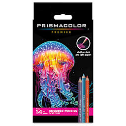 Prismacolor Premier Colored Pencils - Set of 14, Dark Colors