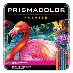 Prismacolor Premier Colored Pencils - Set of 72, Assorted Colors, front of the packaging