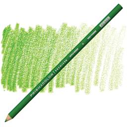 Prismacolor Premier Colored Pencil - Apple Green pencil and swatch