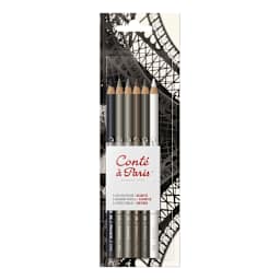 Conte Pastel Pencil Sets Graphic 6-Color Sketching Set - Peggable