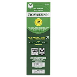 Dixon Ticonderoga My First Pencils - Box of 12, back of the box