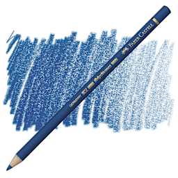 Faber-Castell Polychromos Pencil - Bluish Turquoise pencil and swatch