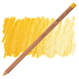 Faber-Castell Pitt Pastel Pencil - Dark Naples Ochre pencil and swatch