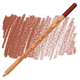 Cretacolor Fine Art Pastel Pencil - Dark Sanguine pencil and swatch