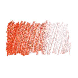 Caran d'Ache Pablo Colored Pencil - Vermilion swatch