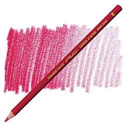 Caran d'Ache Pablo Colored Pencil - Carmine pencil and swatch