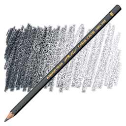Caran d'Ache Pablo Colored Pencil - Slate Gray pencil and swatch