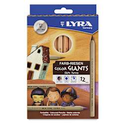 Lyra Skintone Giant Pencil Set - Front of package shown