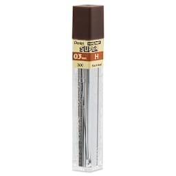Pentel Hi-Polymer Lead Refills - 0.3 mm, Black, H