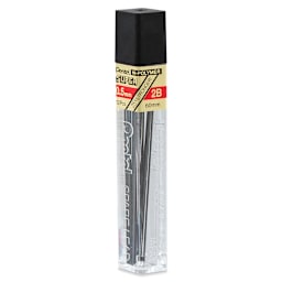 Pentel Hi-Polymer Lead Refills - 0.5 mm, Black, 2B