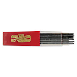 Koh-I-Noor Lead Refill - B, Pkg of 12, lid removed from packaging
