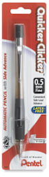 Quicker Clicker Automatic Pencil - Front of blister package of single pencil