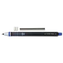 Uni-Ball Kuru Toga Mechanical Pencil Set - 0.5 mm, contents laid out