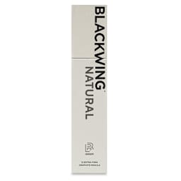 Blackwing Pencils - Natural, Pkg of 12, Extra-Firm, front of the box
