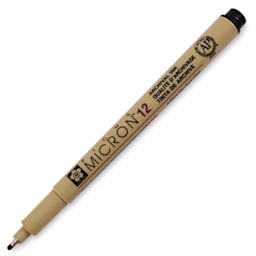Sakura Pigma Micron Pen - Black, 12