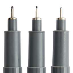 Sakura Microperm Pens - Set of 3, close up of tips