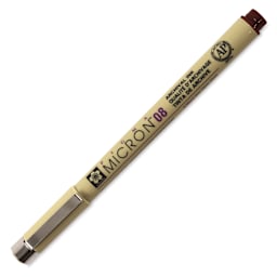 Sakura Pigma Micron Pen - Burgundy, 08