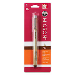 Sakura Pigma Micron Pen - Sepia, 003, packaging