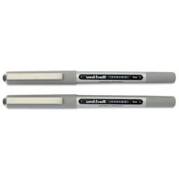 Uni-Ball Vision Rollerball Pen - Black, 0.7 mm, Pkg of 2