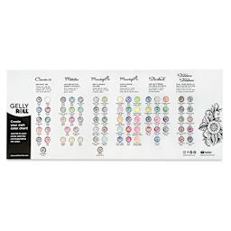 Sakura Gelly Roll Complete Pen - Set of 74, back of the packaging