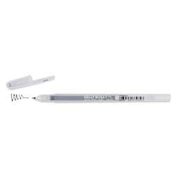 Sakura Gelly Roll Stardust Pen - Silver, 0.5 mm, cap off