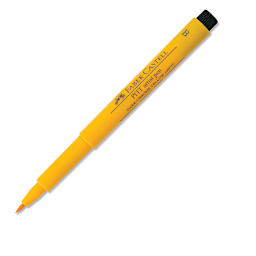 Faber-Castell Pitt Artist Pen - Dark Chrome Yellow, Brush Nib