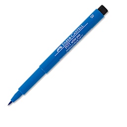 Faber-Castell Pitt Artist Pen - Phthalo Blue, Brush Nib