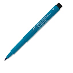 Faber-Castell Pitt Artist Pen - Cobalt Turquoise, Brush Nib