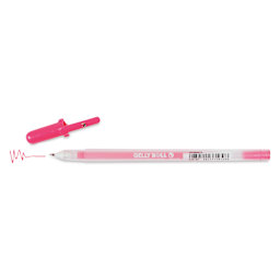 Sakura Gelly Roll Moonlight Pen - Red, Bold with cap off