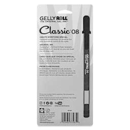 Sakura Gelly Roll Pens - Assorted Colors, Set of 5, back of package