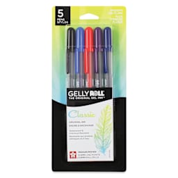 Sakura Gelly Roll Pens - Assorted Colors, Set of 5, front of package