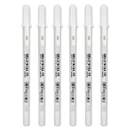 Sakura Gelly Roll Opaque White Pens - Set of 6