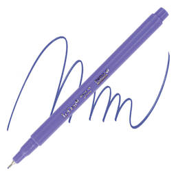 Marvy Uchida LePen Fine Line Marker - Amethyst pen and swatch