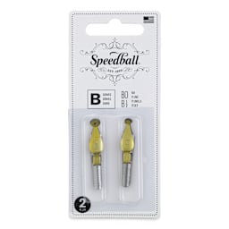 Speedball Broad Edge B-Series Round Calligraphy Nibs - B0 and B1, front of the packaging