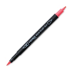Lyra Aqua Brush Duo Marker - Flesh Tint Deep 030 (with caps off)