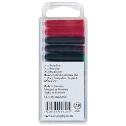 Manuscript Ink Refill Set - Assorted Colors, Set of 12