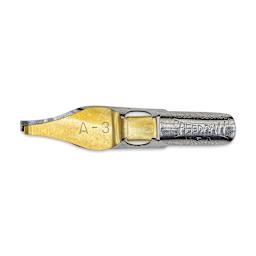 Speedball Broad Edge A-Series Square Calligraphy Nib - A3, view of the top of the nib