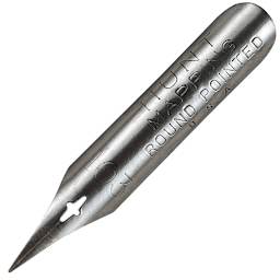 Speedball Hunt Fine Point Pen Nib - #103 Mapping Round Pointed, single nib