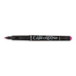 Manuscript CalliCreative Italic Marker - Pink, 1.4 mm, Fine Point with cap off