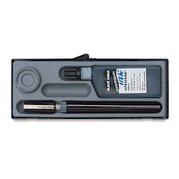 Koh-I-Noor RapidoSketch Pen Set - Open package with components shown horizontally
