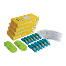 3Doodler EDU Start+ Learning Pack showing contents of all twelve kits