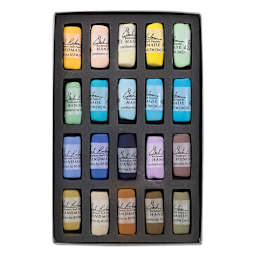Richeson Soft Handrolled Pastels - Landscape, Set of 20